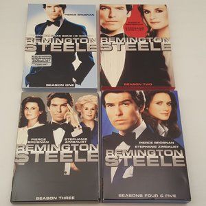 REMINGTON STEELE 17 Disc Collection Seasons 1-5 Full Frame Region USED
